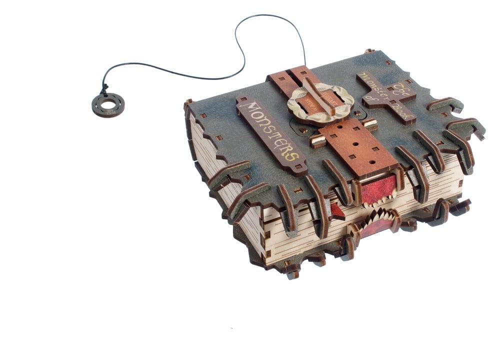 Harry Potter Puzzle de madera 3D El Monstruoso Libro de los Monstruos