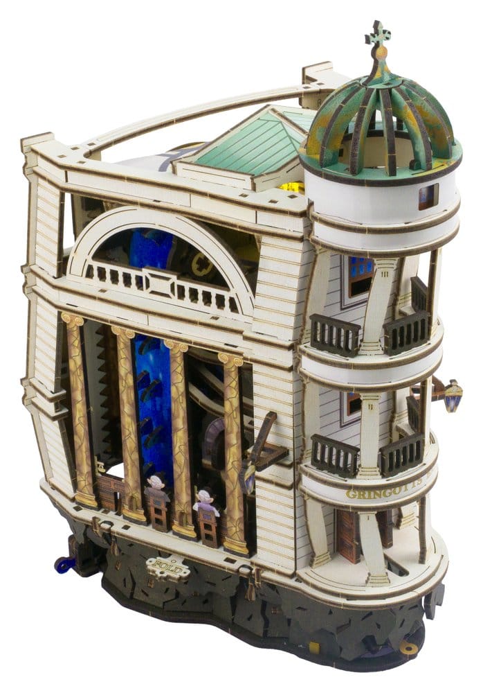 Harry Potter Puzzle de madera 3D Carrera de Canicas del Banco Mágico Gringotts