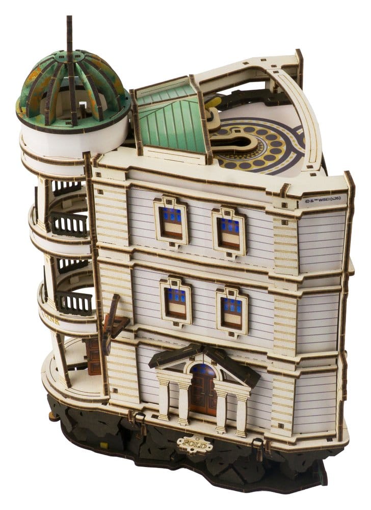 Harry Potter Puzzle de madera 3D Carrera de Canicas del Banco Mágico Gringotts
