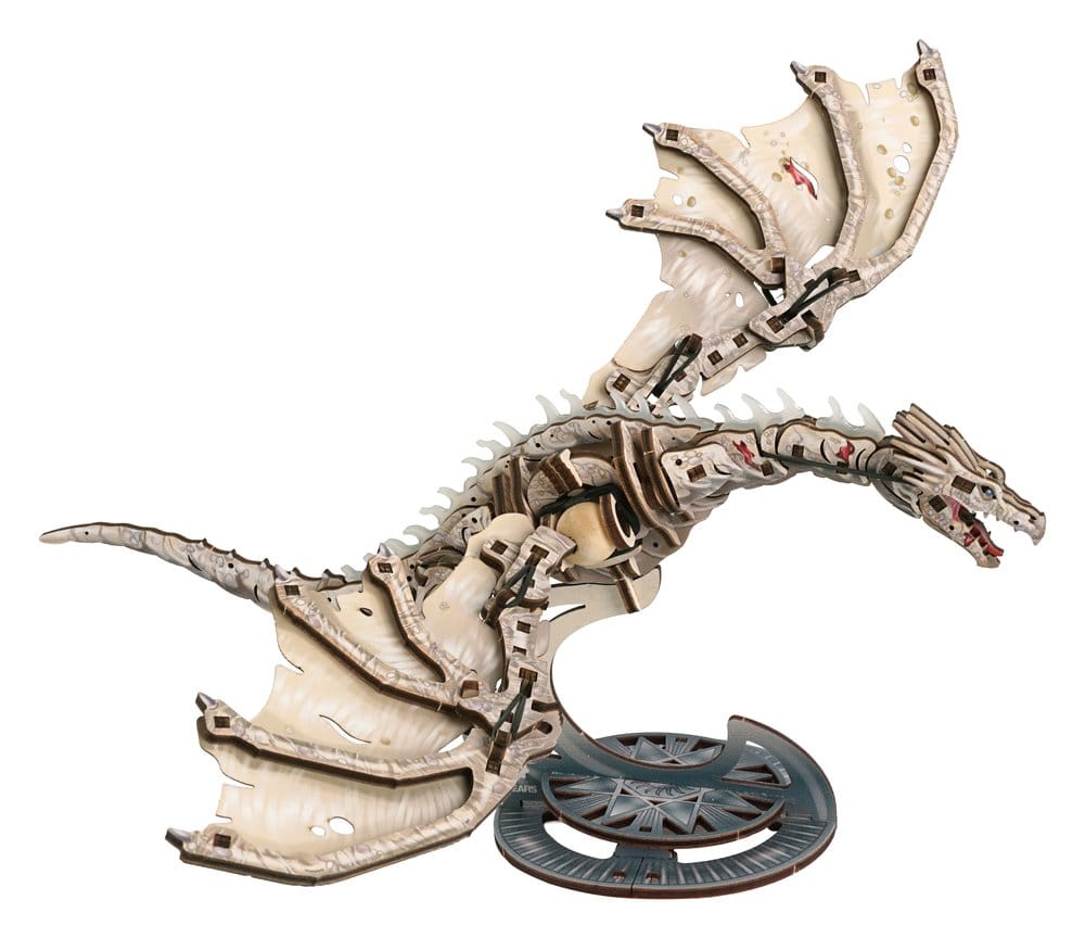 Harry Potter Puzzle de madera 3D Dragón Ironbelly Ucraniano