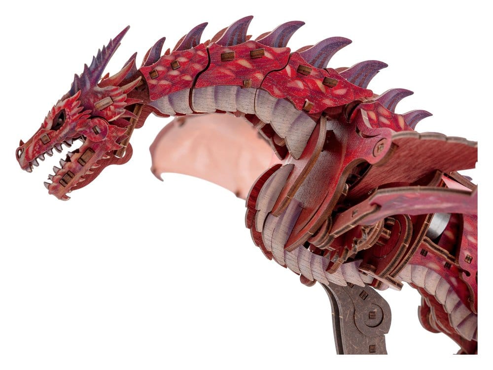Ugears Maqueta de madera 3D Firestorm Dragon 43 cm