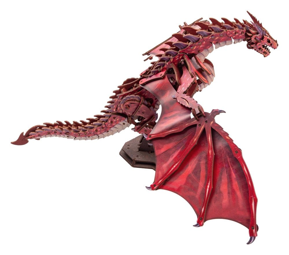 Ugears Maqueta de madera 3D Firestorm Dragon 43 cm
