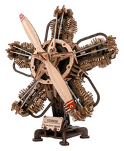 Ugears 3D Maqueta de madera R-5 Motor de avión 25 cm