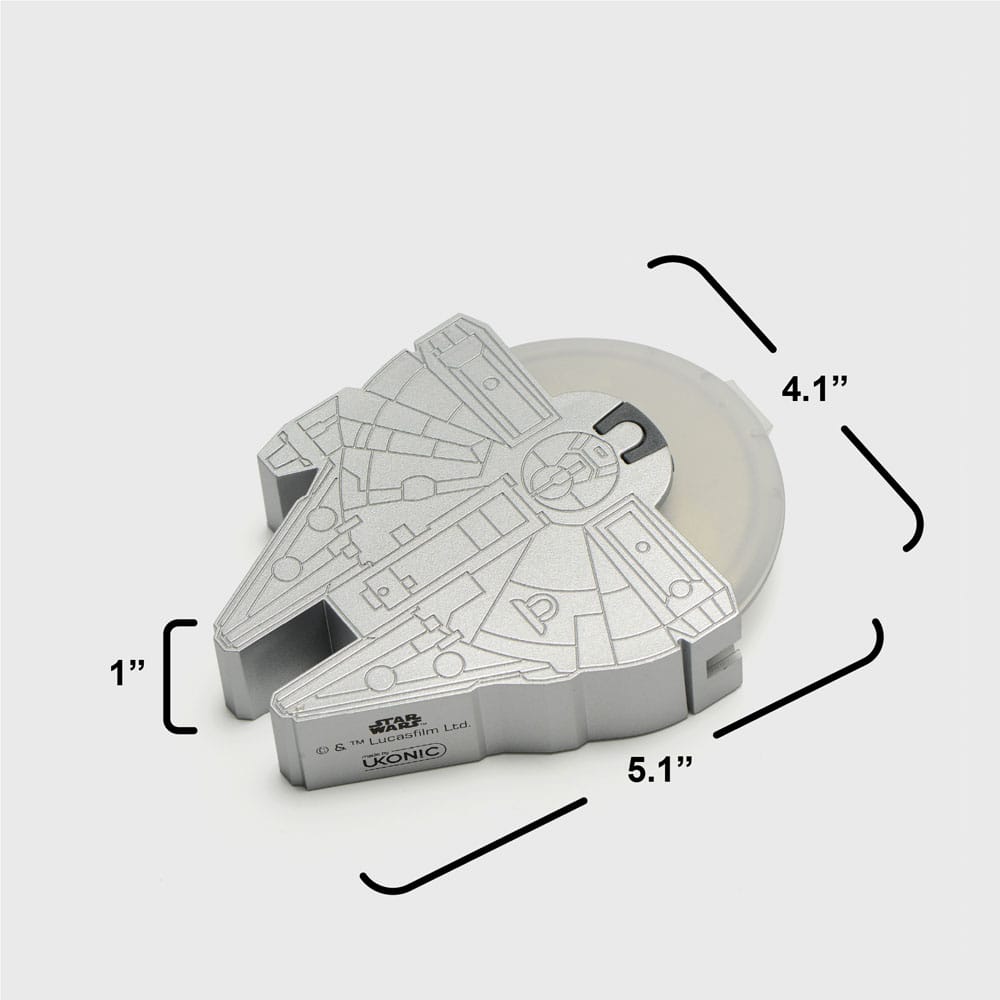 Star Wars cortador de pizza Halcón Milenario
