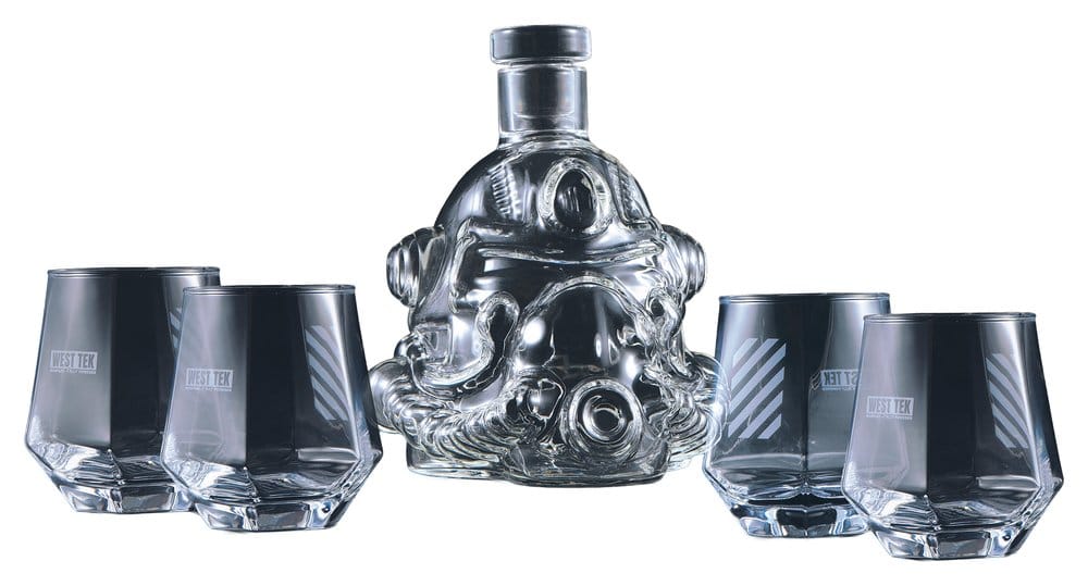 Fallout Licorera con 4 Vasos T-51 Frikytopia