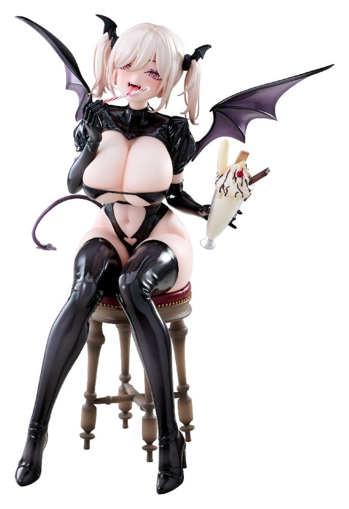 Original Character Figura PVC 1/6 Succubus Maid Moka Deluxe Edition 22 cm