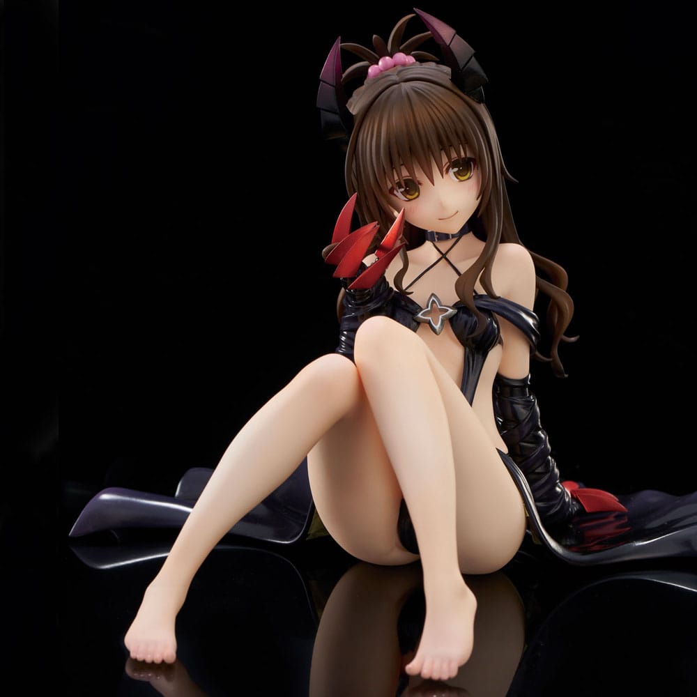 To Love-Ru Darkness Estatua PVC 1/6 Yuuki Mikan Darkness Ver. Renewal Package Edition 15 cm