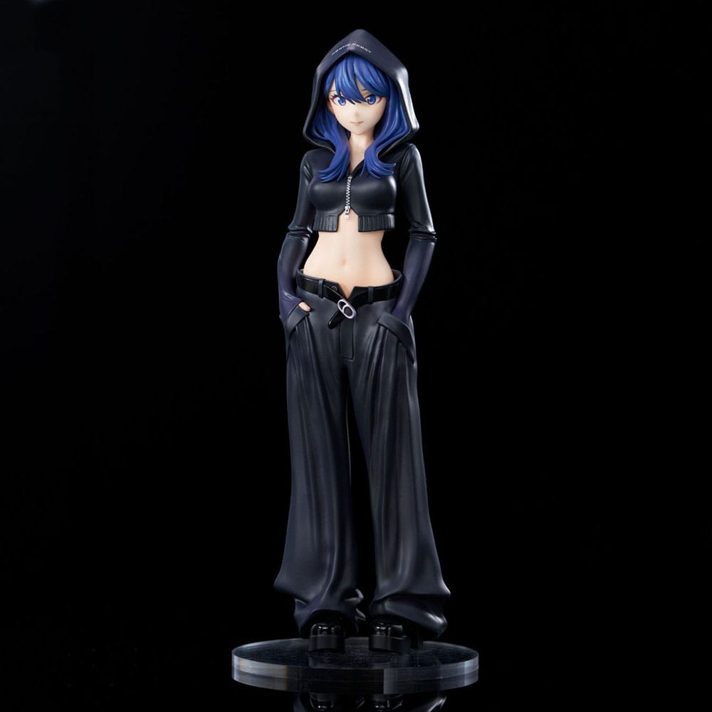 Gridman Universe Estatua PVC Zozo Black Collection Rikka Takarada 24 cm