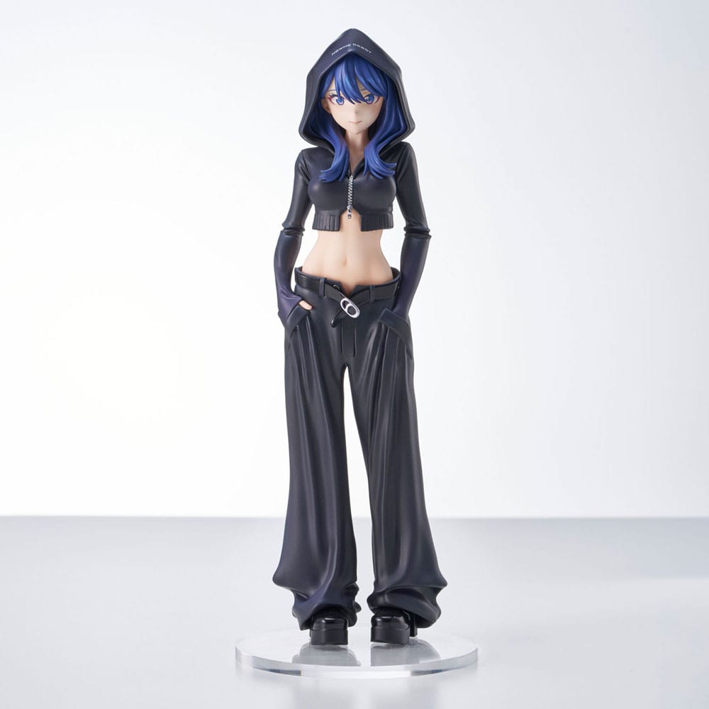 Gridman Universe Estatua PVC Zozo Black Collection Rikka Takarada 24 cm