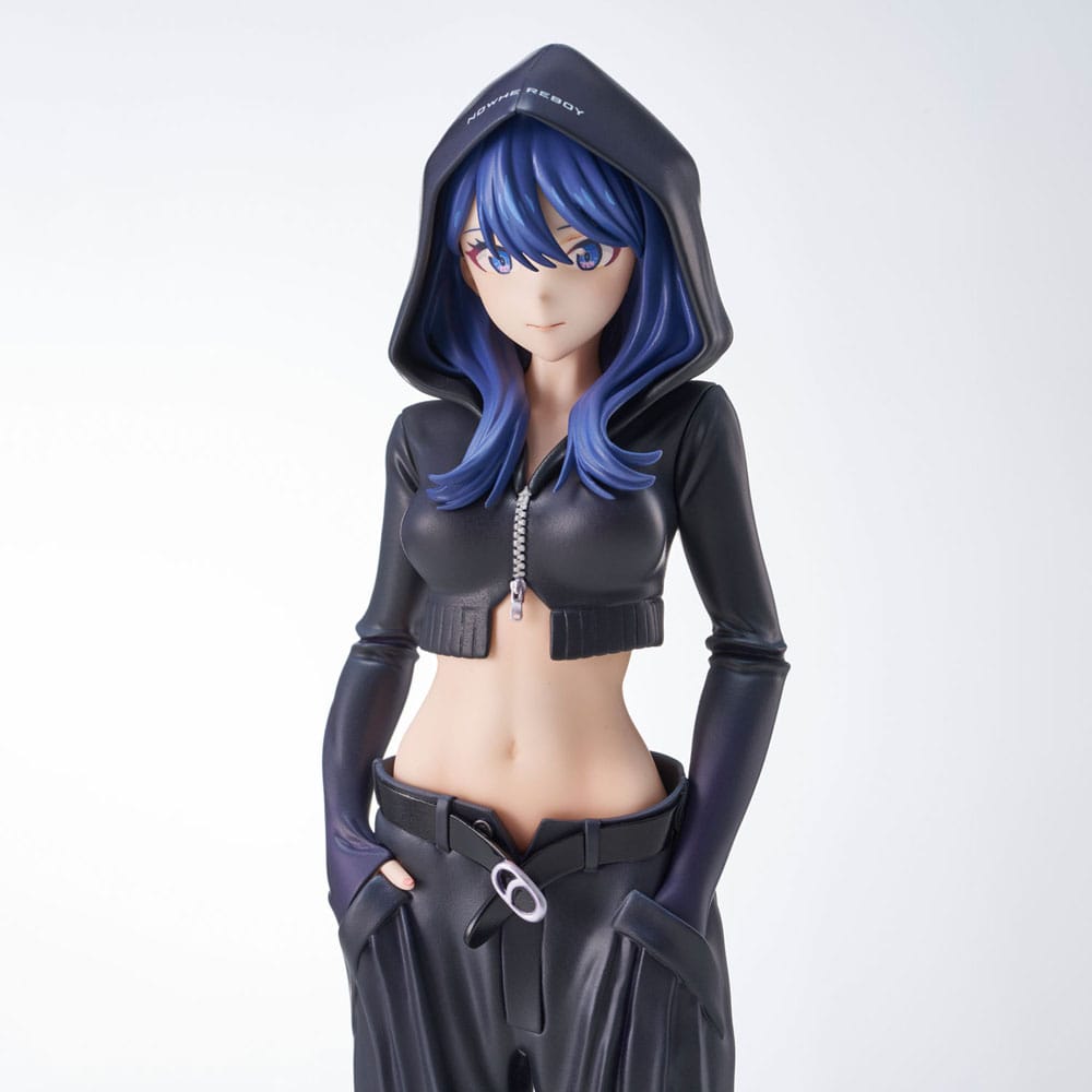 Gridman Universe Estatua PVC Zozo Black Collection Rikka Takarada 24 cm