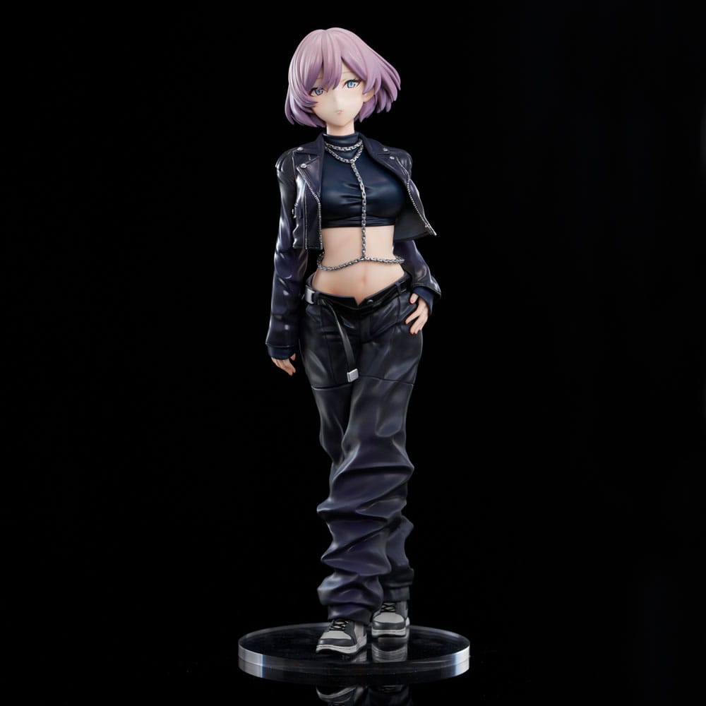 Gridman Universe Estatua PVC Zozo Black Collection Mujina 25 cm