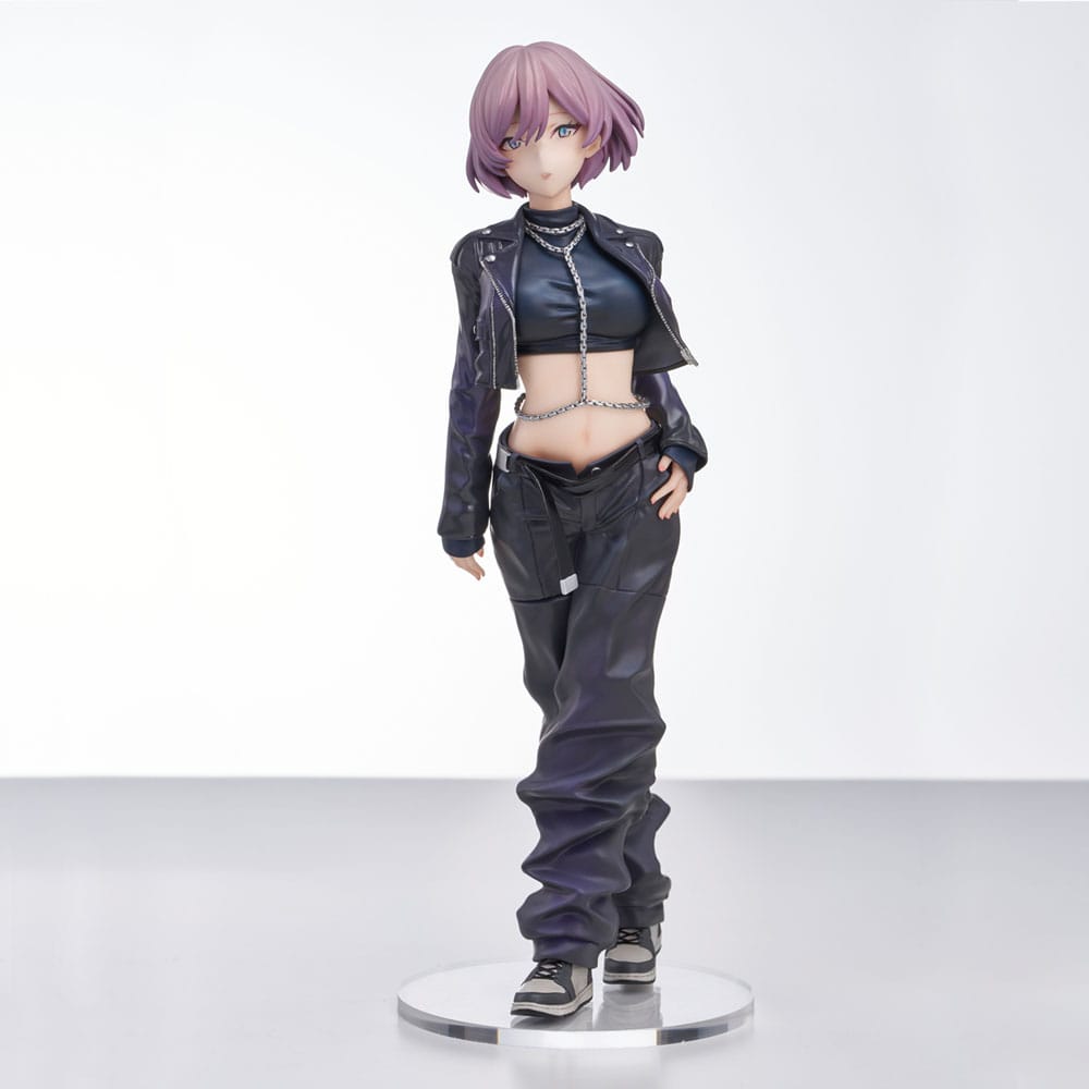 Gridman Universe Estatua PVC Zozo Black Collection Mujina 25 cm