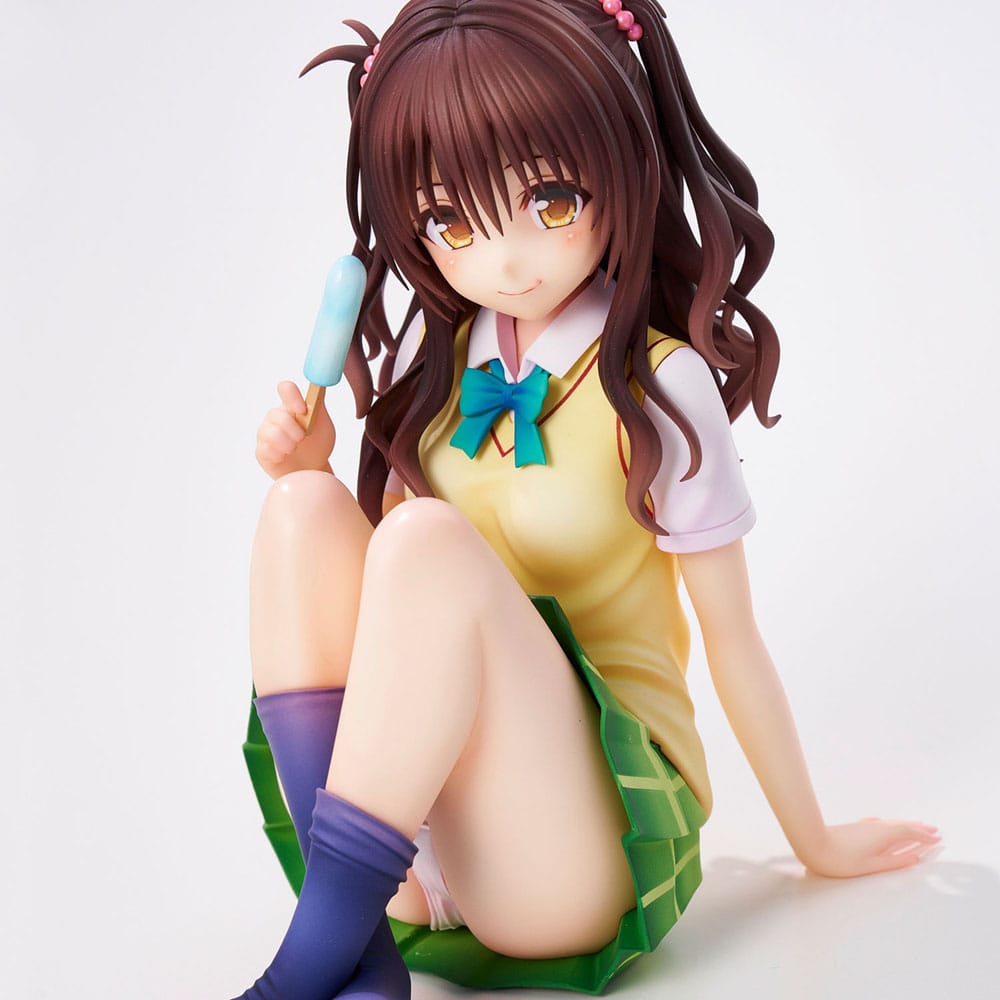 To Love-Ru Darkness School Uniform Series Figura PVC Mikan Yuki - High School Student Ver. 15 cm