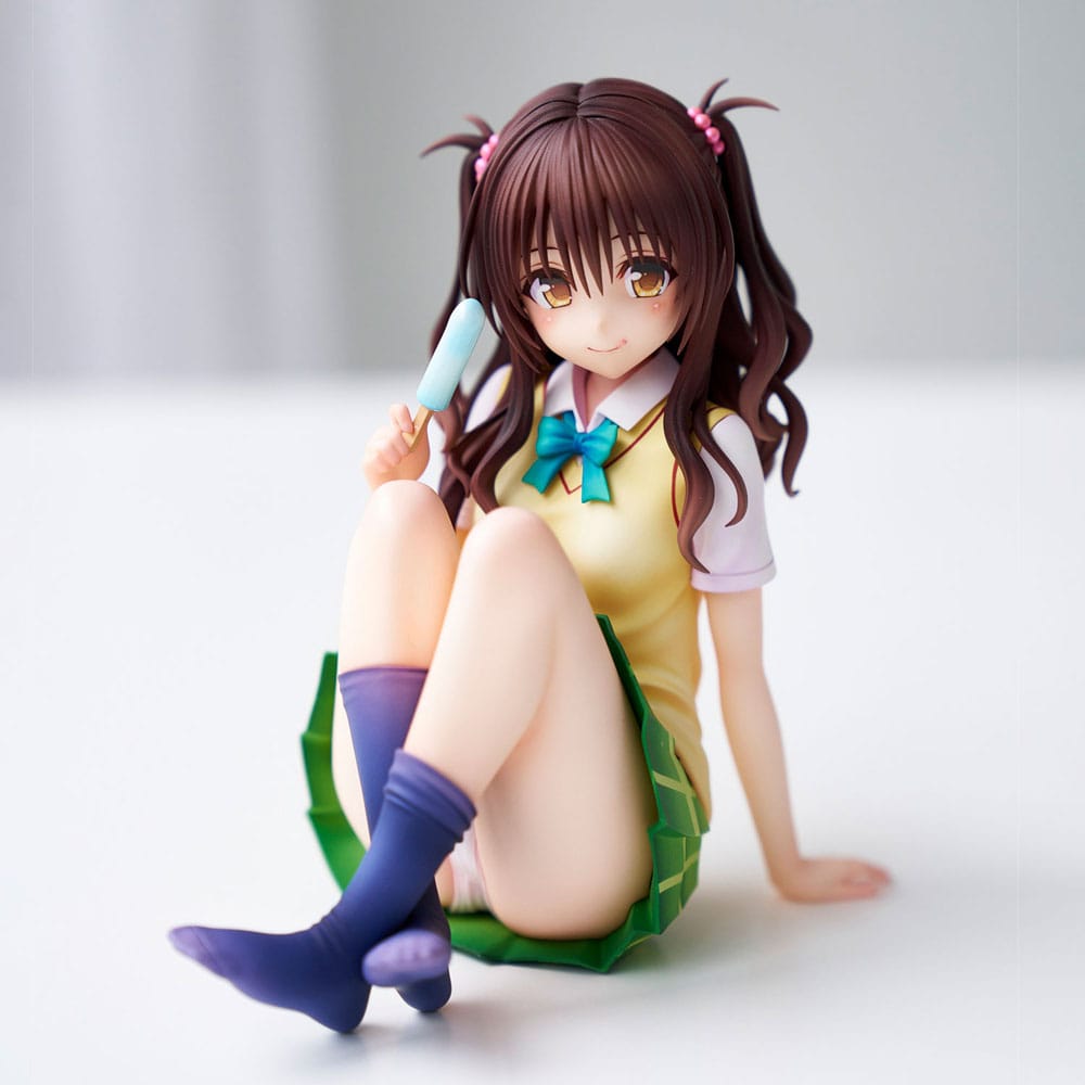To Love-Ru Darkness School Uniform Series Figura PVC Mikan Yuki - High School Student Ver. 15 cm
