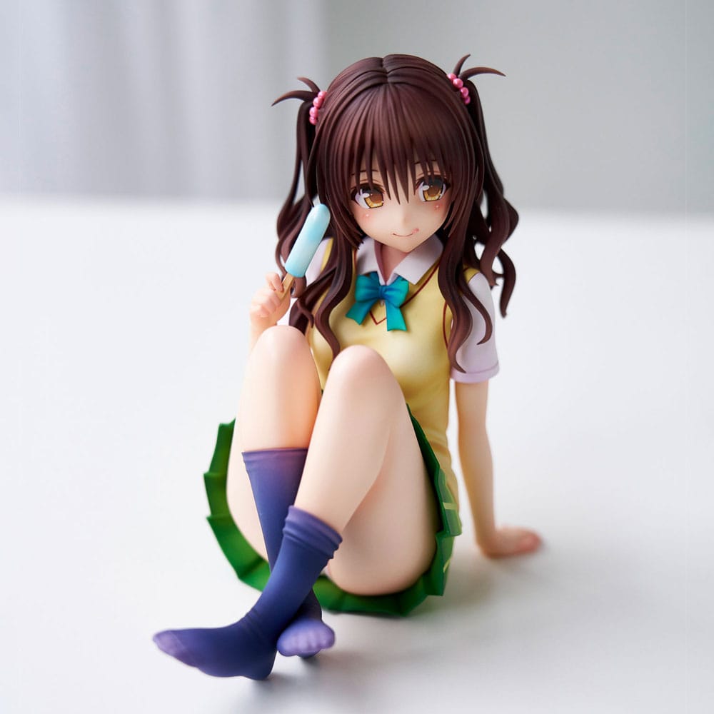 To Love-Ru Darkness School Uniform Series Figura PVC Mikan Yuki - High School Student Ver. 15 cm