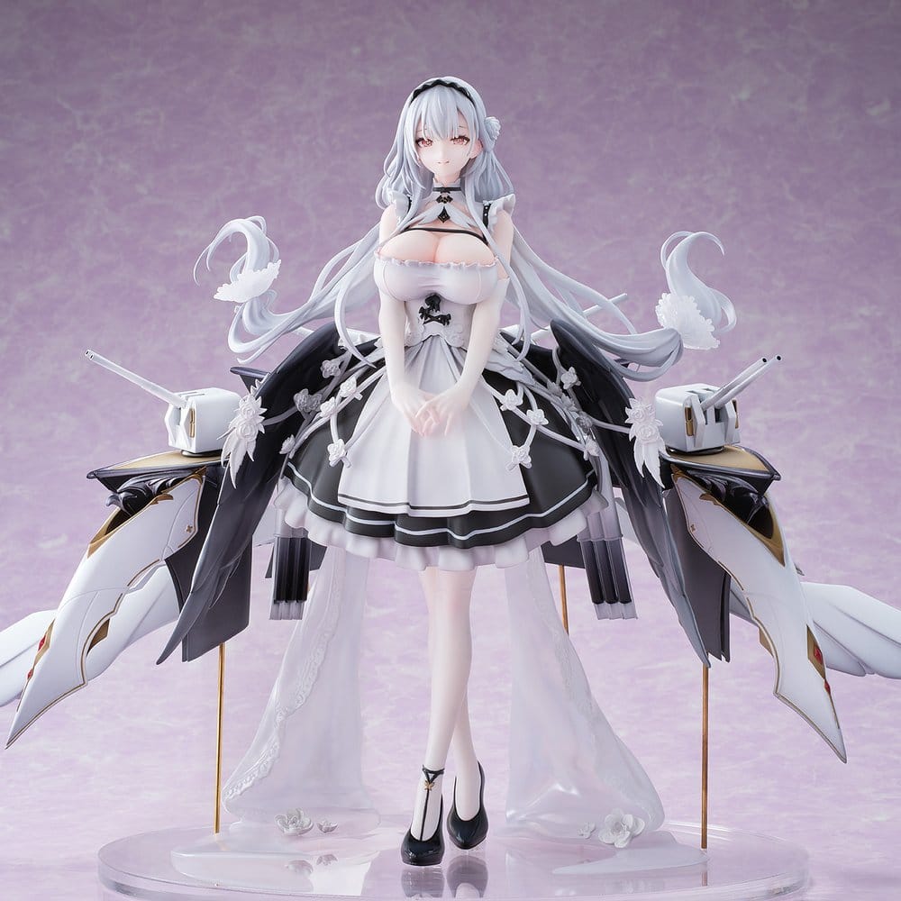 Azur Lane Figura PVC 1/6 Shira Heavy Armament Ver. 26 cm Frikytopia