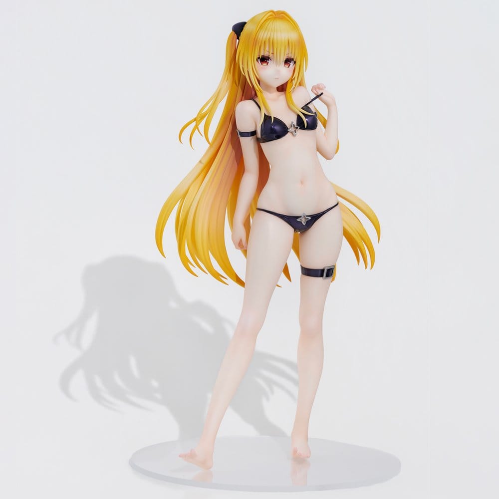 To Love Ru Darkness Figura PVC 1/4 Swimsuit Series Golden Darkness 39 cm