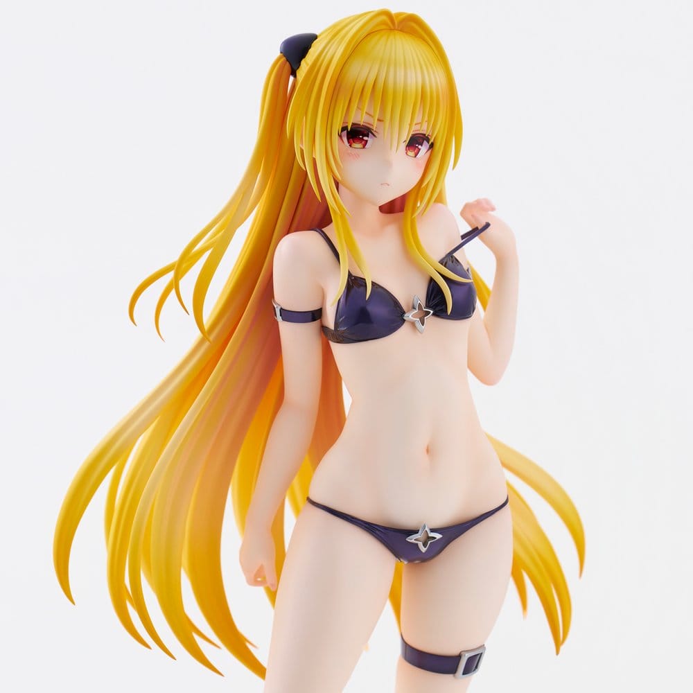 To Love Ru Darkness Figura PVC 1/4 Swimsuit Series Golden Darkness 39 cm