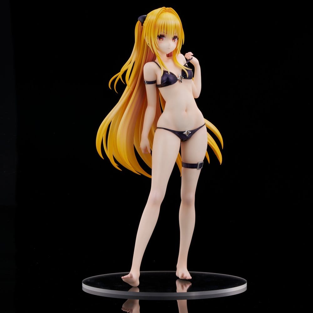To Love Ru Darkness Figura PVC 1/4 Swimsuit Series Golden Darkness 39 cm