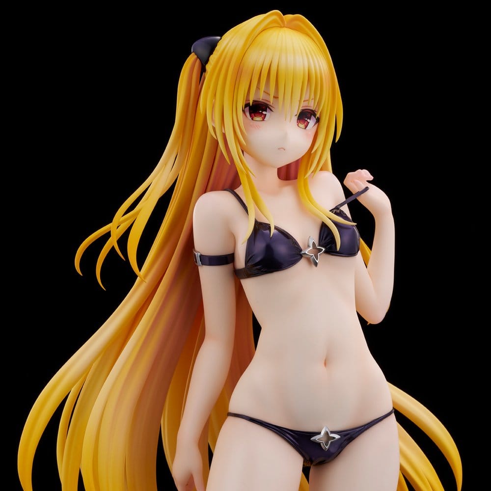 To Love Ru Darkness Figura PVC 1/4 Swimsuit Series Golden Darkness 39 cm