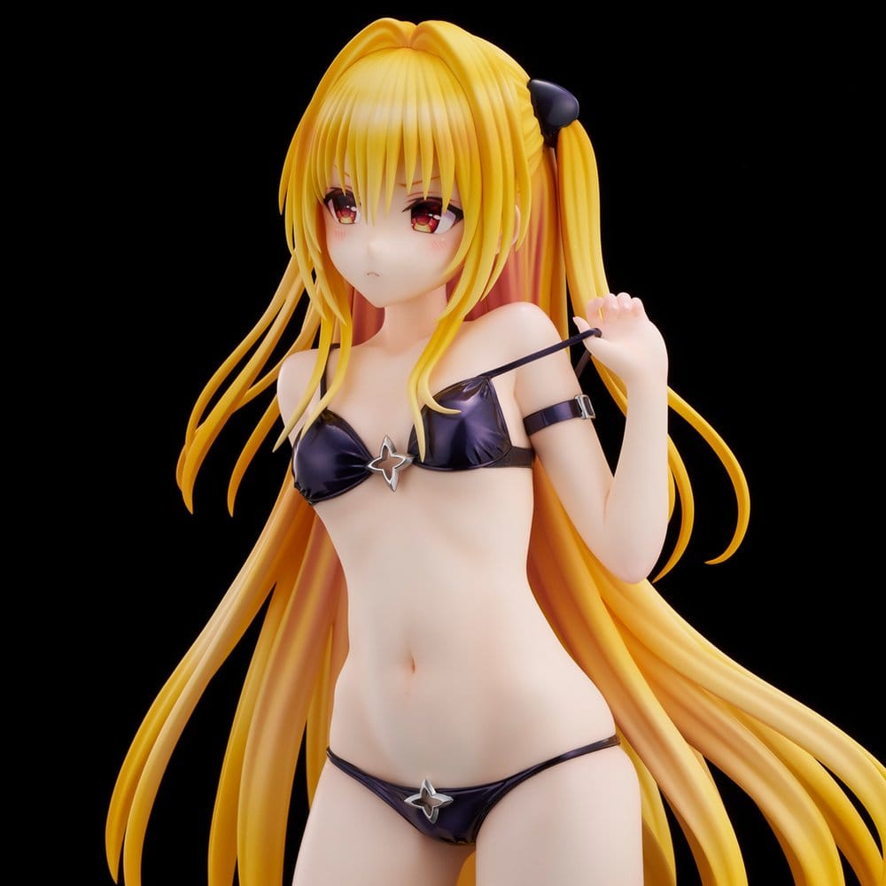 To Love Ru Darkness Figura PVC 1/4 Swimsuit Series Golden Darkness 39 cm