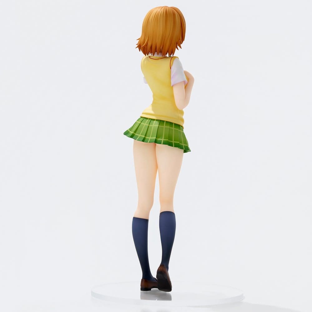 To Love-Ru Darkness School Uniform Series Figura PVC Riko Yuzaki 28 cm