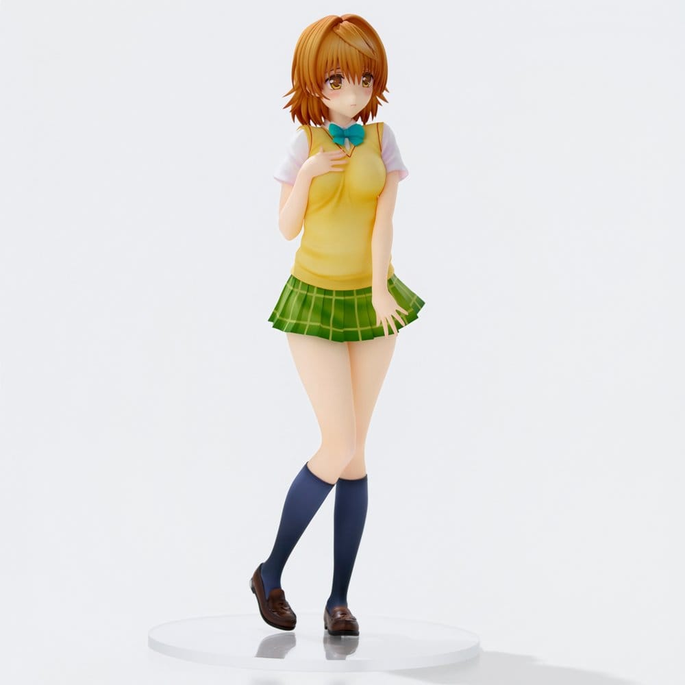 To Love-Ru Darkness School Uniform Series Figura PVC Riko Yuzaki 28 cm