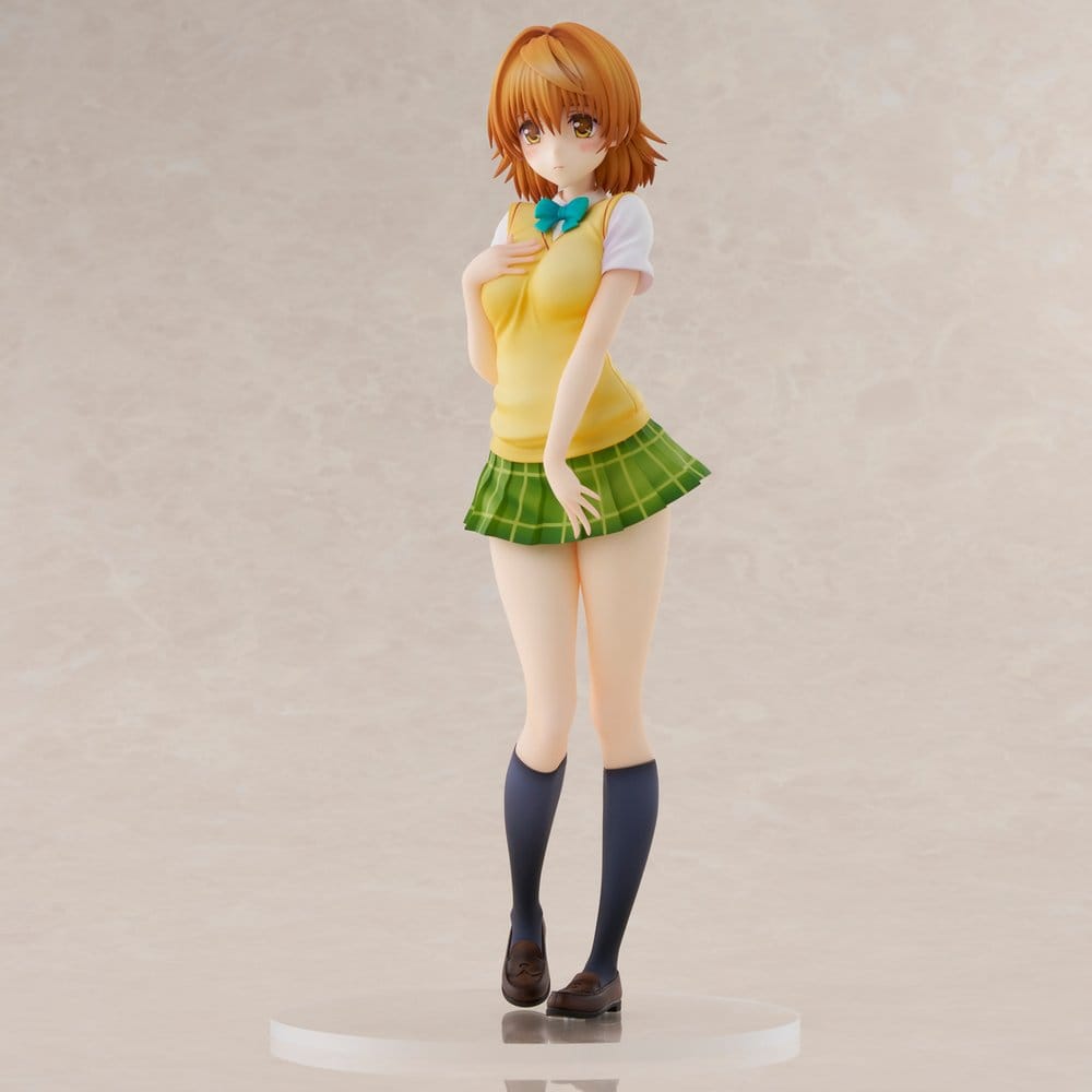 To Love-Ru Darkness School Uniform Series Figura PVC Riko Yuzaki 28 cm
