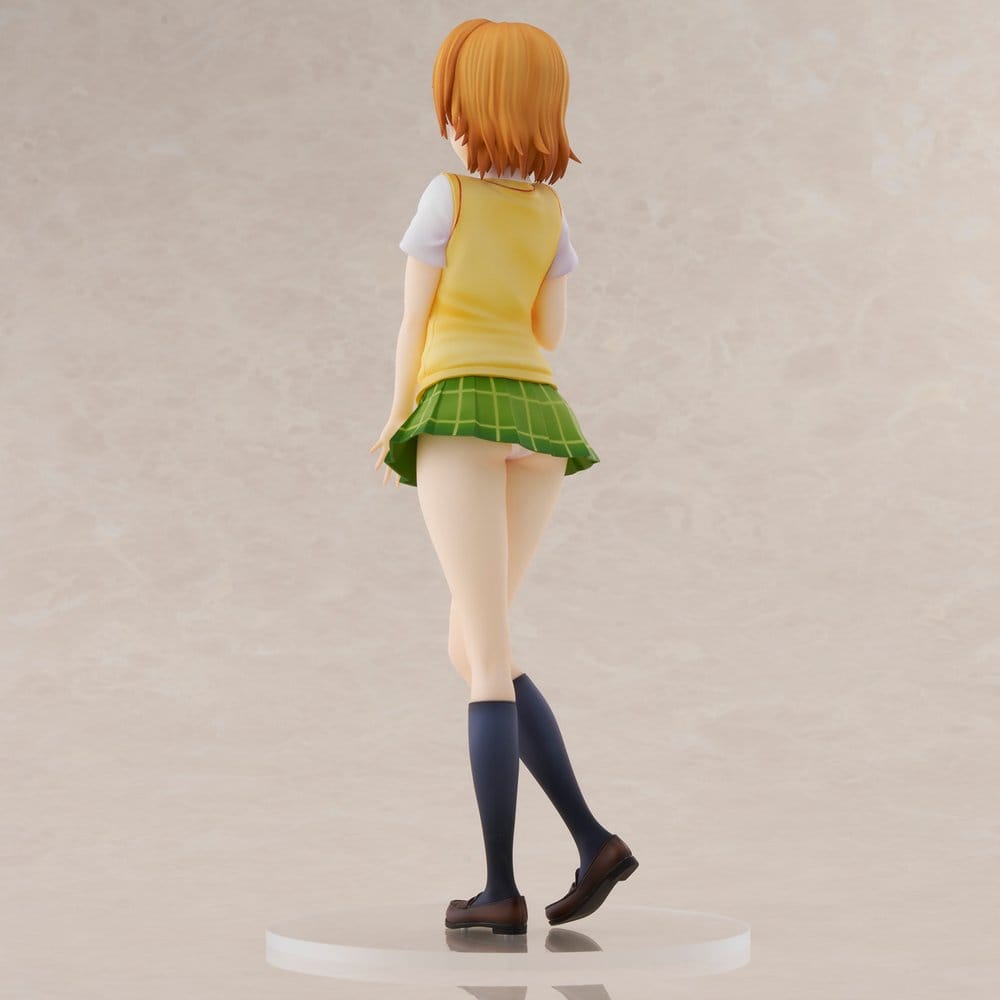 To Love-Ru Darkness School Uniform Series Figura PVC Riko Yuzaki 28 cm
