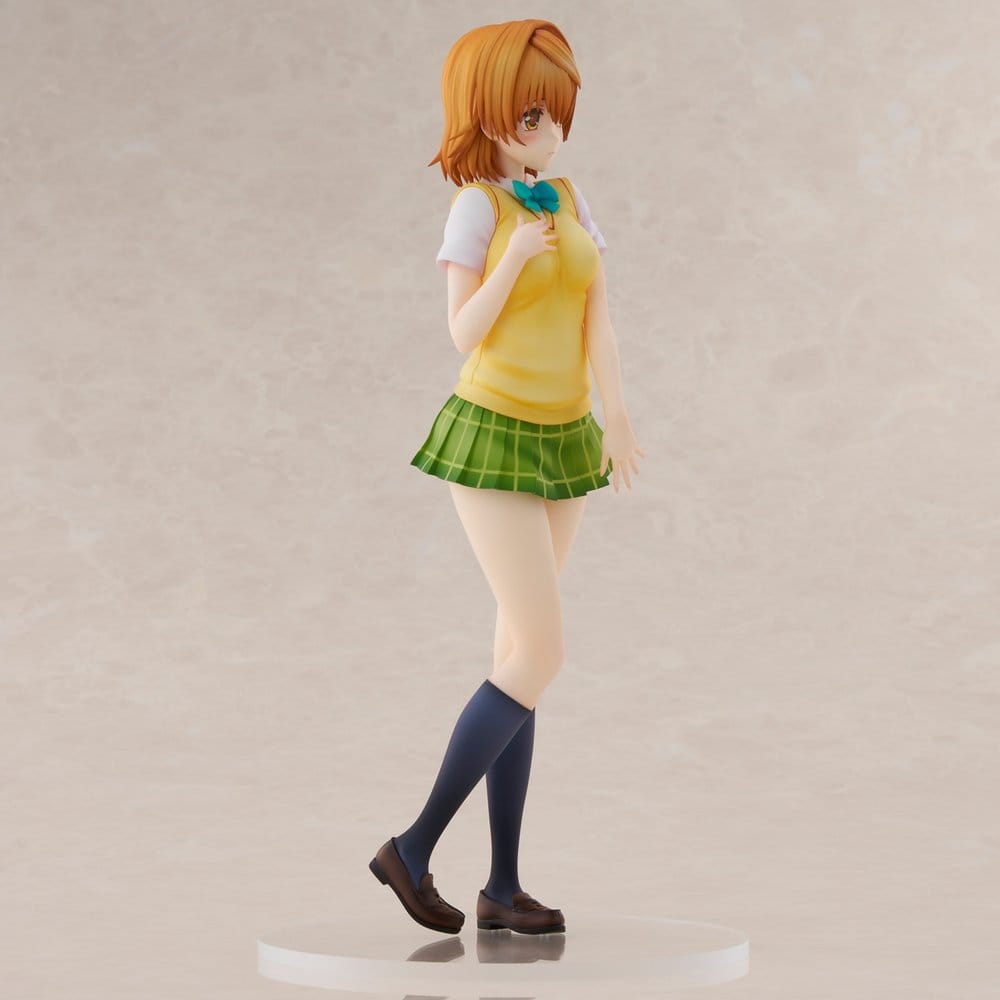 To Love-Ru Darkness School Uniform Series Figura PVC Riko Yuzaki 28 cm