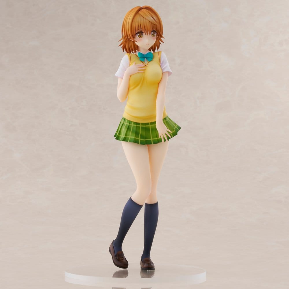 To Love-Ru Darkness School Uniform Series Figura PVC Riko Yuzaki 28 cm