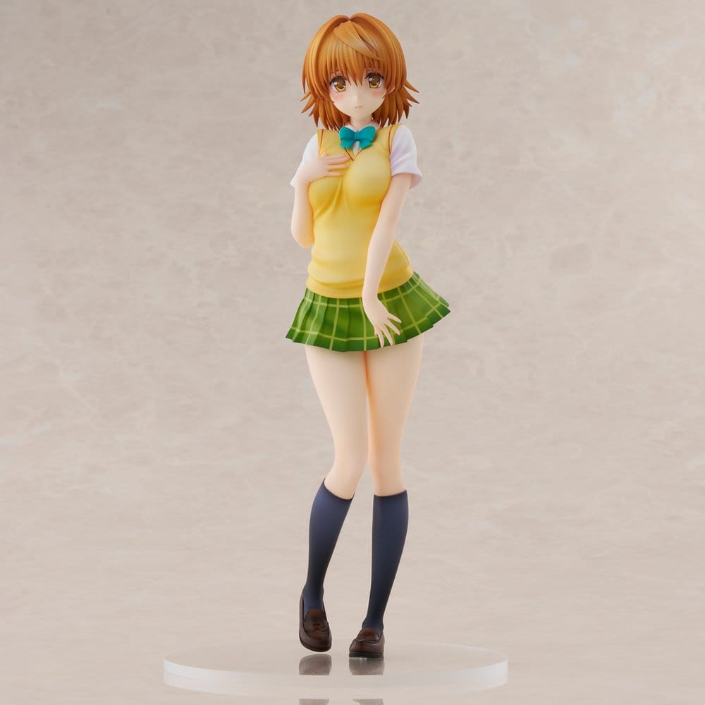 To Love-Ru Darkness School Uniform Series Figura PVC Riko Yuzaki 28 cm