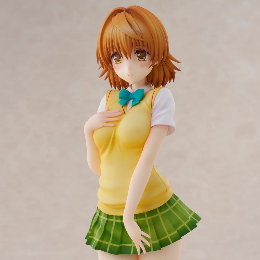 To Love-Ru Darkness School Uniform Series Figura PVC Riko Yuzaki 28 cm