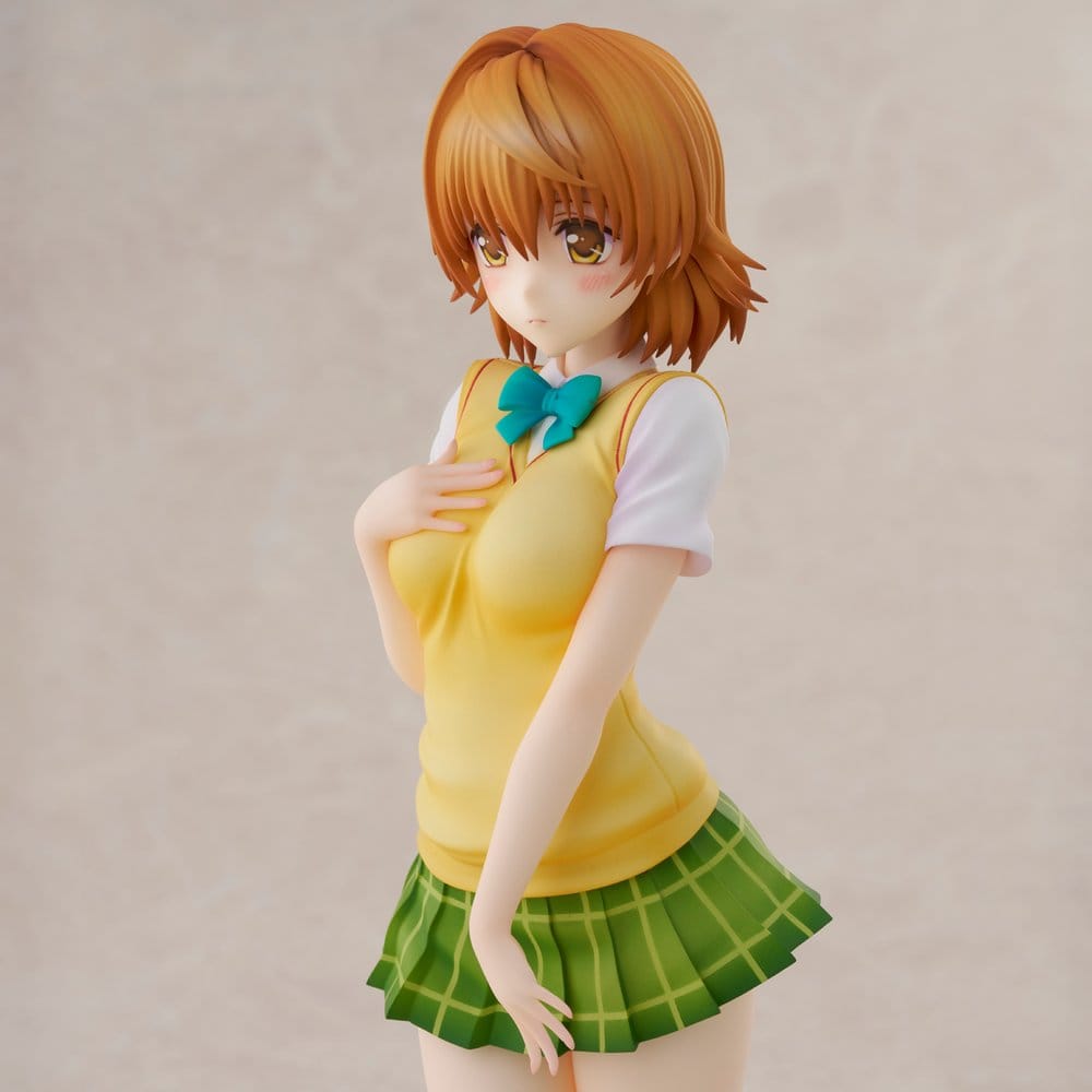 To Love-Ru Darkness School Uniform Series Figura PVC Riko Yuzaki 28 cm