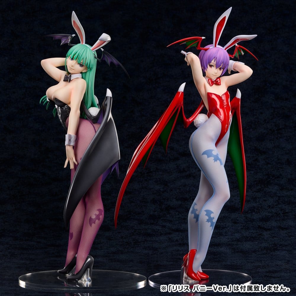 Darkstalkers B-style Vampire Series Figura PVC 1/4 Morrigan Bunny Ver. 44 cm