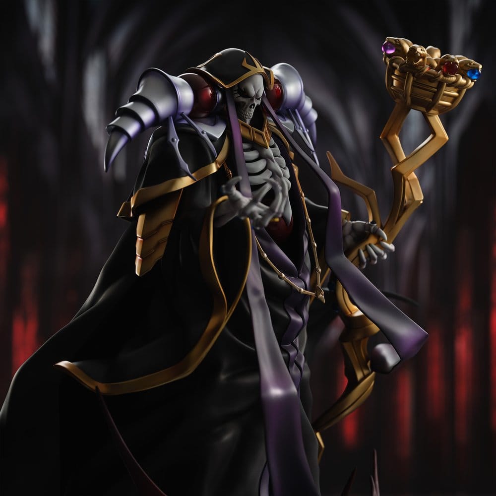 Overlord Figura PVC Ainz Ooal Gown 10th Anniversary so-bin Ver. 34 cm