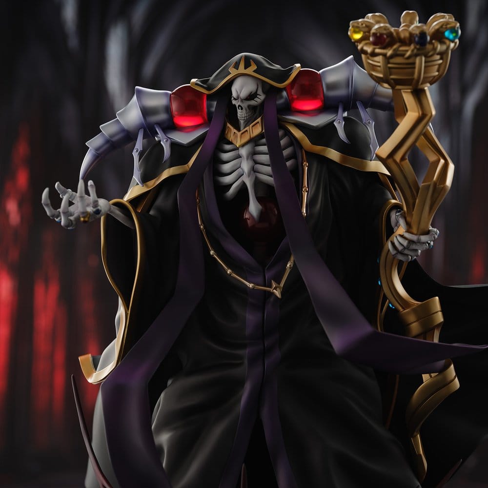 Overlord Figura PVC Ainz Ooal Gown 10th Anniversary so-bin Ver. 34 cm