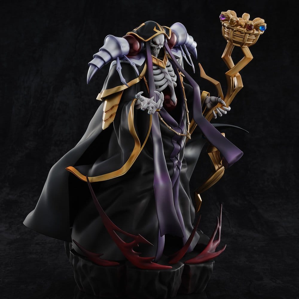 Overlord Figura PVC Ainz Ooal Gown 10th Anniversary so-bin Ver. 34 cm