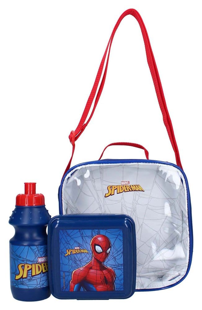 Spider-Man Bolso de tela Set Squeeze the day 12 cm