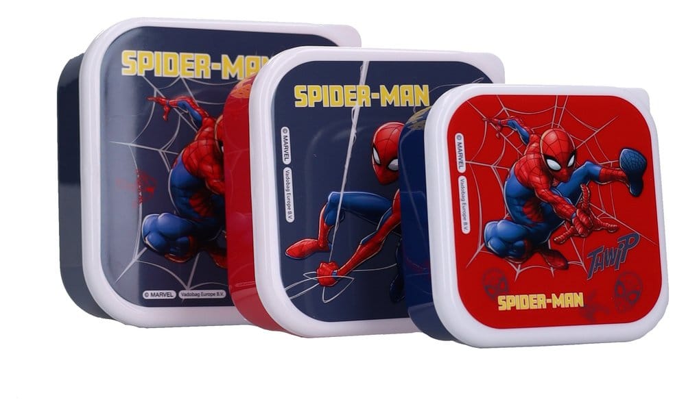 Spider-Man Fiambrera Set Fresh Bites 12 cm