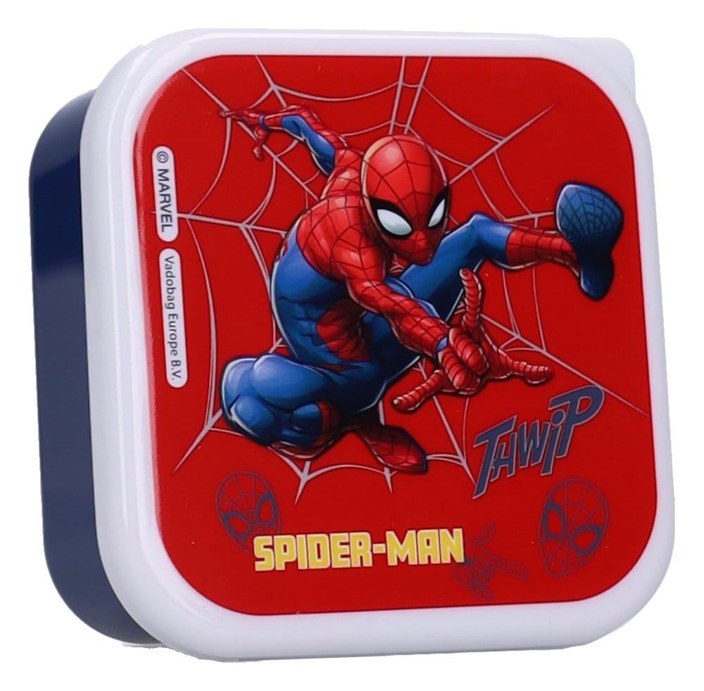Spider-Man Fiambrera Set Fresh Bites 12 cm