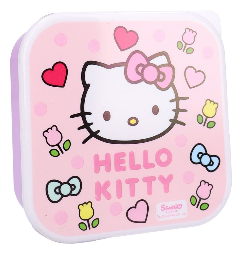 Hello Kitty Fiambrera Set Fresh Bites 12 cm