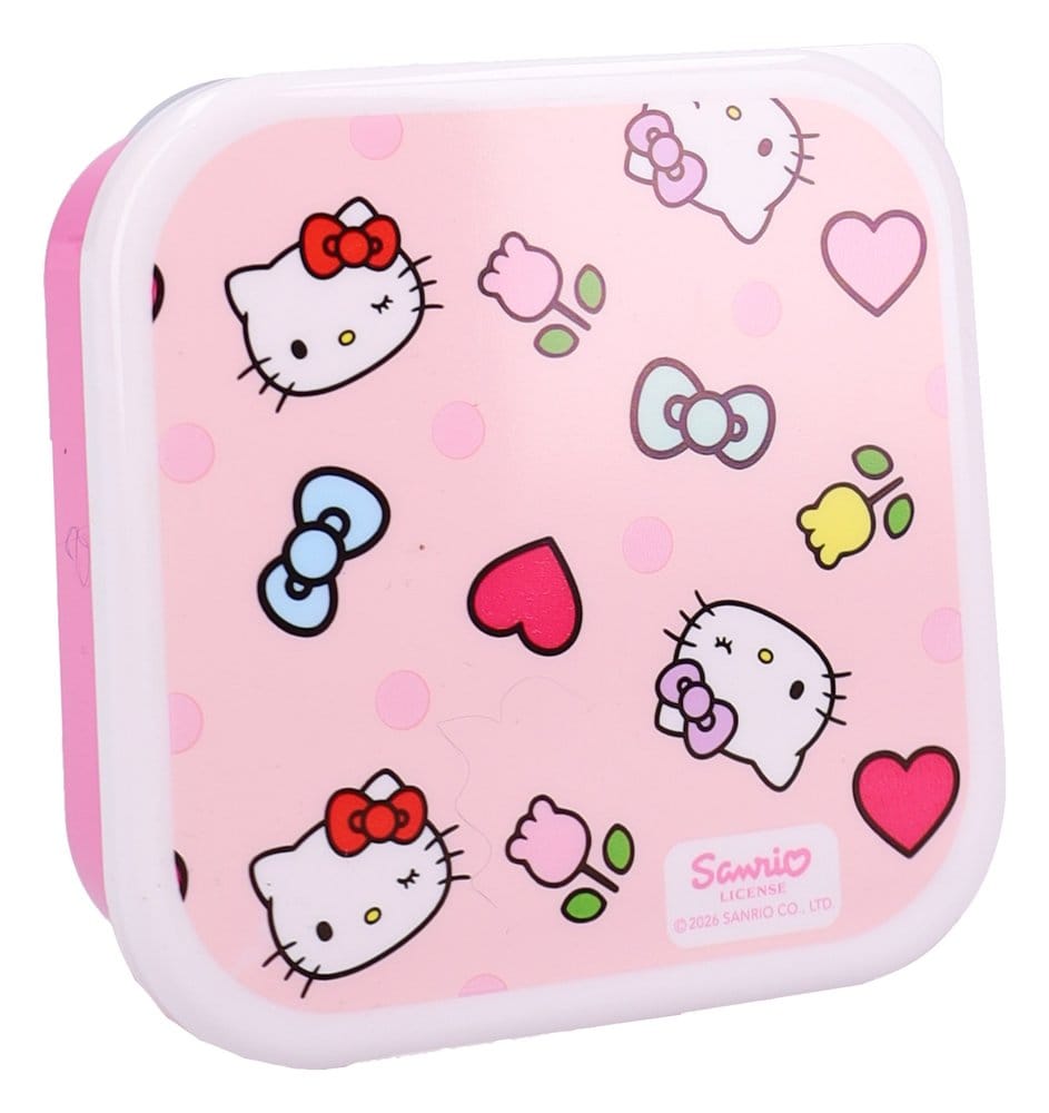 Hello Kitty Fiambrera Set Fresh Bites 12 cm