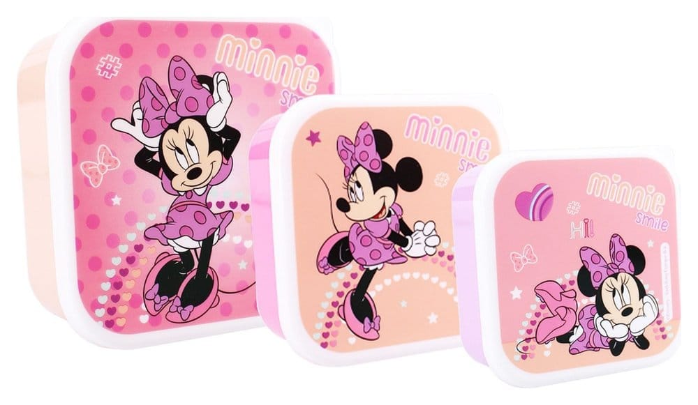 Minnie Mouse Fiambrera Set Fresh Bites 12 cm Frikytopia