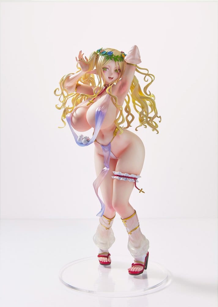 Original Character Elf Village Series Figura PVC 1/6 4th Villager Priscilla Bathing Suit Ver. 25 cm