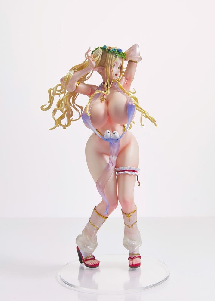 Original Character Elf Village Series Figura PVC 1/6 4th Villager Priscilla Bathing Suit Ver. 25 cm