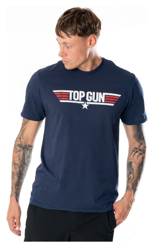 Top Gun Camiseta Logo Talla L