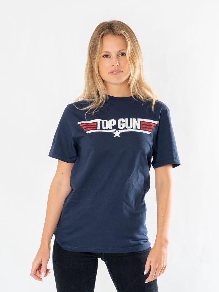 Top Gun Camiseta Logo Talla M