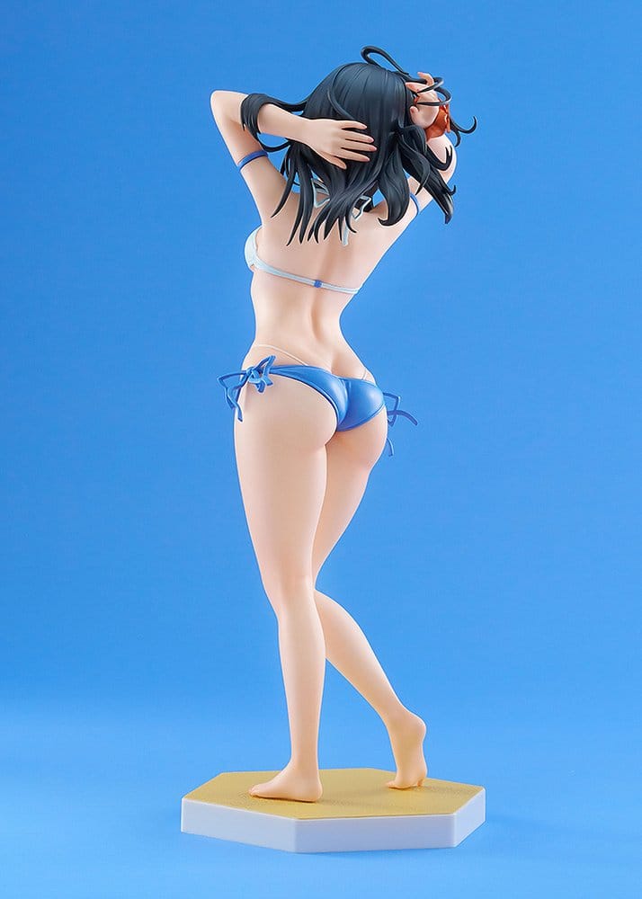 Gridman Universe Estatua PVC Pop Up Parade Beach Queens Rikka Takarada Ver. L Size 22 cm