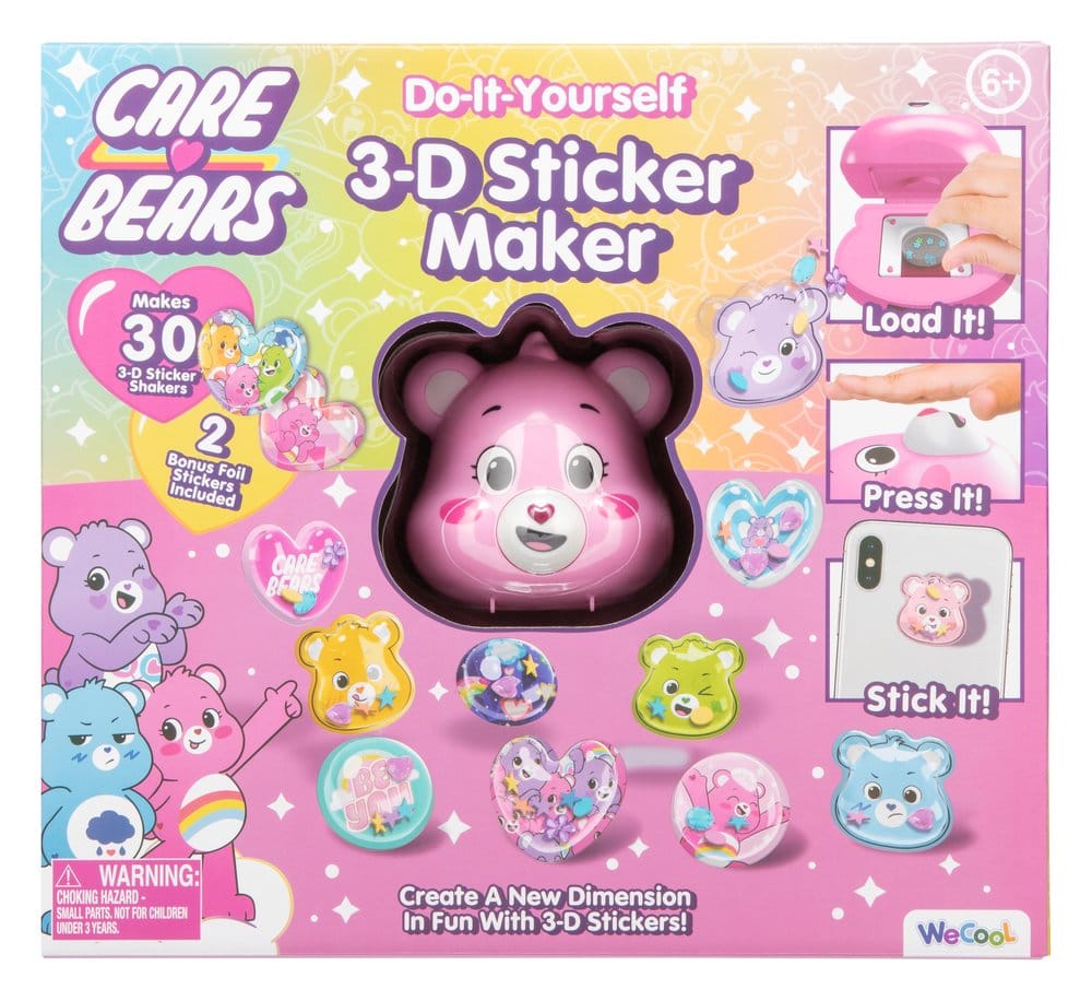 Care Bears Máquina de Pegatinas 3D Frikytopia